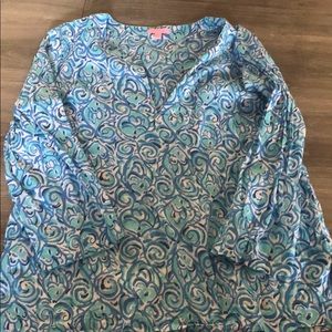 Lilly Pulitzer Tunic Size XL